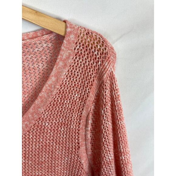 Talbots Loose Knit Tassel tie Sweater Size XLP - Picture 4 of 8